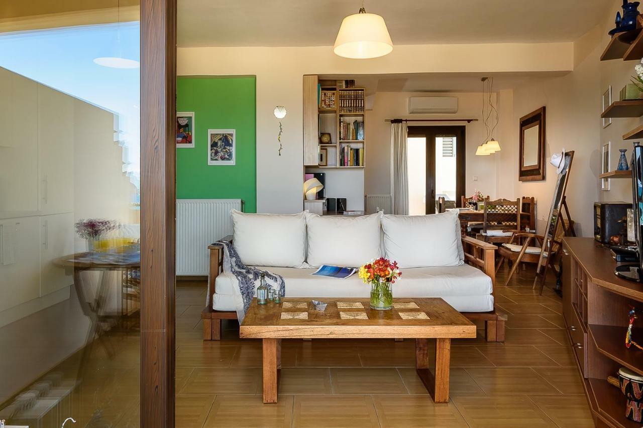 Platanias Sky View Apartamento Exterior foto