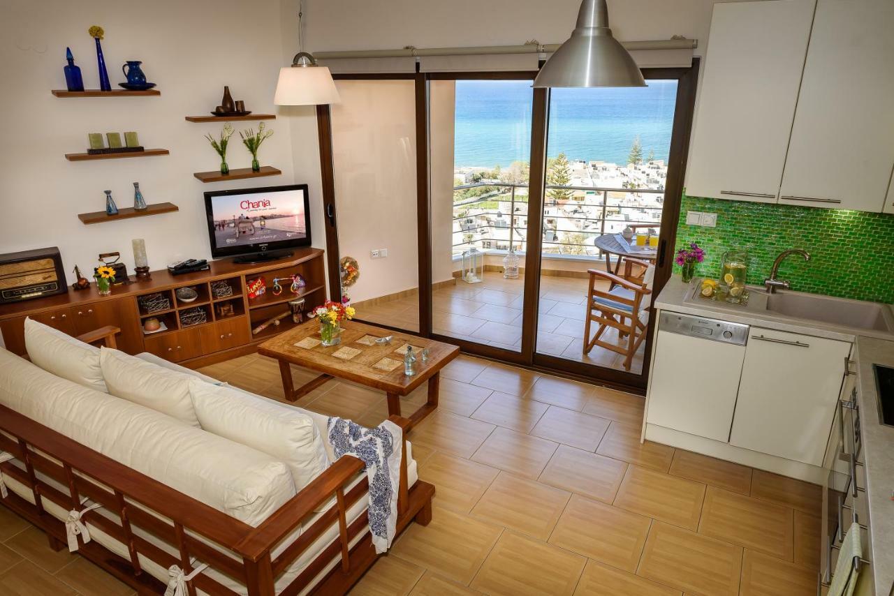 Platanias Sky View Apartamento Exterior foto